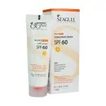 کرم ضد آفتاب فاقد رنگ SPF60سی گل