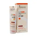 کرم ضدآفتاب رنگی SPF60 فاقد چربی سی گل